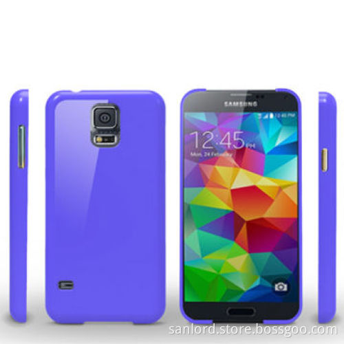 Solid Color TPU Mobile Phone Cases for Samsung Galaxy S5 i9600